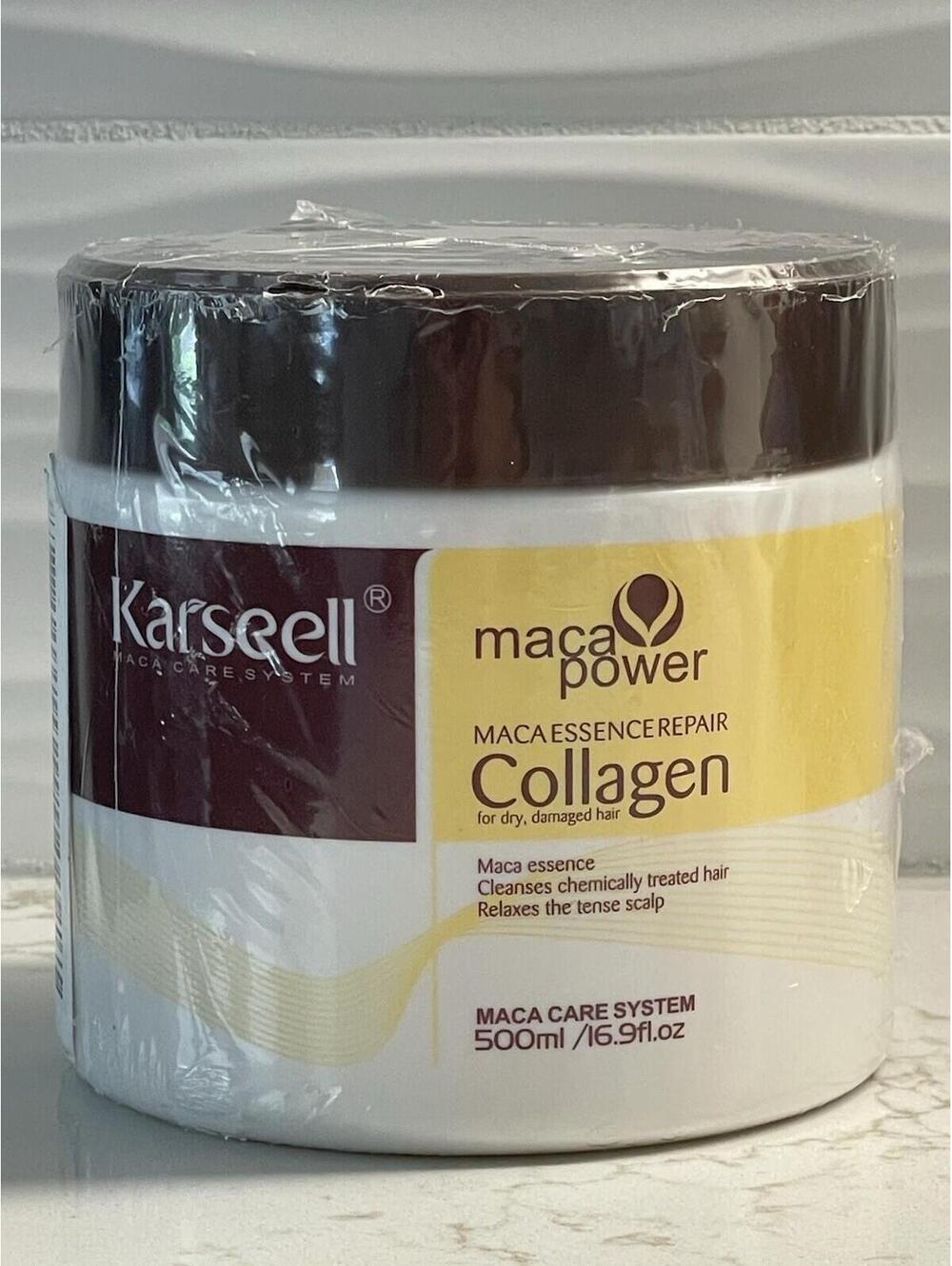 Karseell Collagen Maca Hair Treatment Deep Conditioning Mask 500ml - New